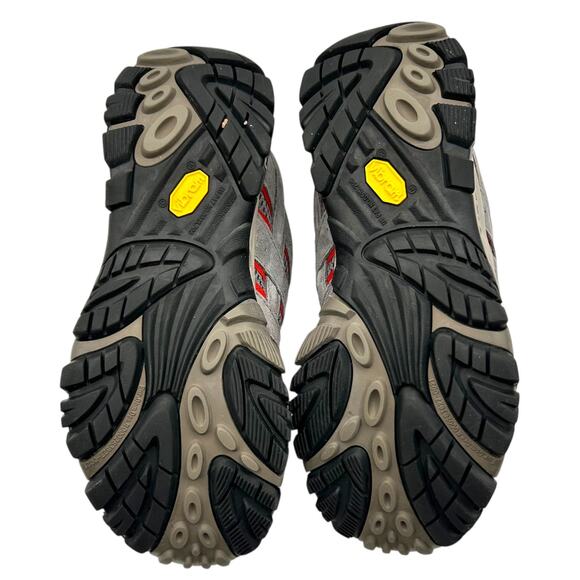 Merrell Men's Charcoal Gray Moab 2 Ventilator Hiking Shoes Size 8 - Picture 8 of 11